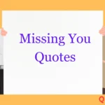 Missing You Quotes